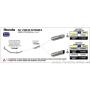 ARROW HONDA INTEGRA / NC 700 S-X '12 STEEL MID PIPE FOR ORIGINAL AND ARROW COLLECTORS AND FOR ARROW SILENCER