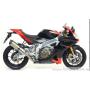 ARROW APRILIA RSV 4 '09 / TUONO V4R '11 STAINLESS STEEL MID PIPE FOR STOCK COLLECTORS