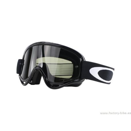 GAFA OAKLEY OAKLEY XS O-Frame MX Sand Goggle Jet Black Dark Grey + Clear Lens