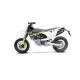 LEOVINCE SILENCIOSO NERO HUSQVARNA 701 SUPERMOTO/ENDURO 21 INOX C/CAT S14074K - Factory Bike