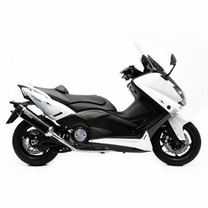 LEOVINCE SILENCIOSO NERO YAMAHA T-MAX 530 ev.2x1 INOX HOMOL COPA CARB. 12/16 S14000 - Factory Bike