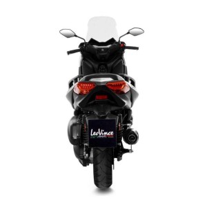LEOVINCE SILENCIOSO NERO YAMAHA X-MAX 300/IRON MAX 17/19 E4 C/CAT S14054K - Factory Bike