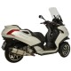 LEOVINCE SILENCIOSO ONE STAINLESS STEEL PEUGEOT METROPOLIS 400 13-15 S14108 - Factory Bike