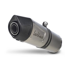 LEOVINCE SILENCIOSO SBK LV ONE EVO HONDA XRV 750 AFRICA TWIN INOX 94-05 S8424E - Factory Bike