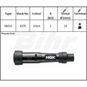 Pipa Bujía NGK SB01E