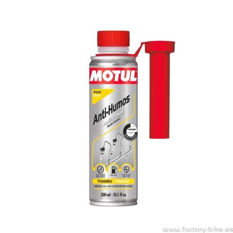 MOTUL ANTI-HUMOS DIÉSEL 300ml - Factory Bike distribuidor MOTUL Pontevedra