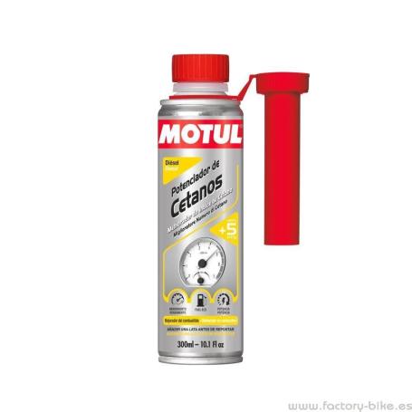 MOTUL POTENCIADOR DE CETANOS 300ml - Factory Bike distribuidor MOTUL Pontevedra