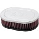 Filtro Potencia K&N Universal D. INT. 70 MM OVALADO - FACTORY BIKE