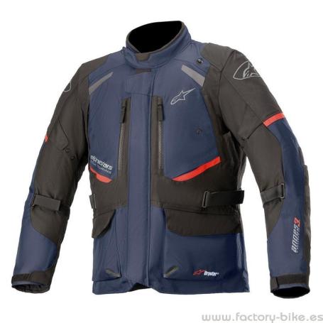 ALPINESTARS Cazadora ANDES V3 Drystar azul y negro (3207521 7109) - Factory Bike