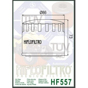 Filtro de Aceite Hiflofiltro HF557