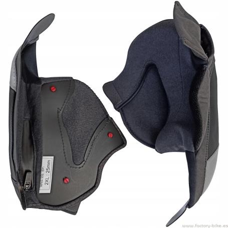 HJC Mousses joues / CHEEK PADS para modelo rpha90S talla S/L	35mm (34711902)
