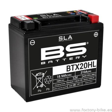 Batería BS Battery SLA BTX20HL (FA)