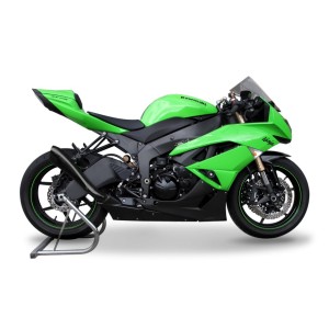 ESCAPE HP CORSE HYDROFORM BLACK  KAWASAKI ZX-6R 600 2009-2015 - Factory Bike