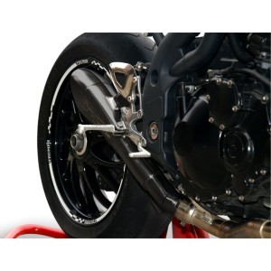 ESCAPE HP CORSE HYDROFORM BLACK TRIUMPH SPEED TRIPLE 2007 - 2010