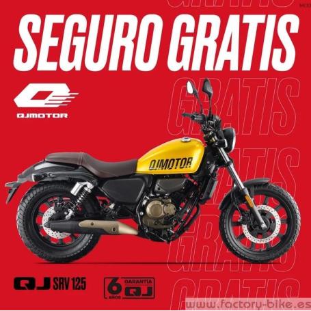Moto custom 125 QJMOTOR SRV 125 - Financiación a Medida