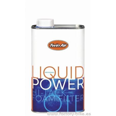 Aceite para filtro de aire TWIN AIR Liquid Power - Bidón 12x1L