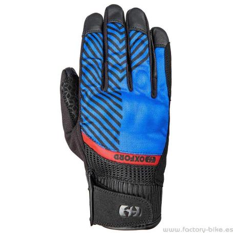 Oxford Guantes Bryon blue/red  GM210102