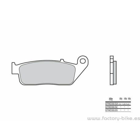 Pastillas de freno sinterizadas Brembo 07HO30SA