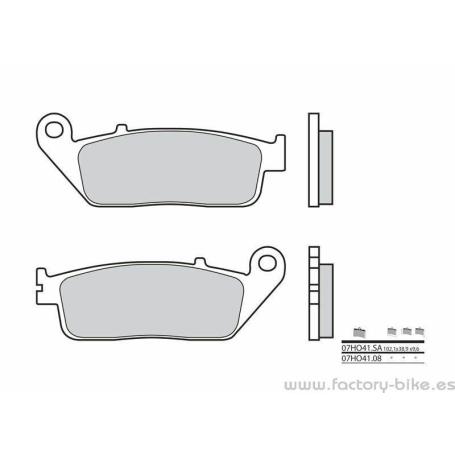 Pastillas de freno sinterizadas Brembo 07HO41SA