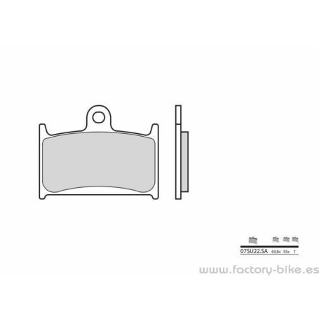 Pastillas de freno sinterizadas Brembo 07SU22SA - Factory Bike