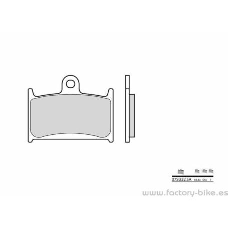 Pastillas de freno sinterizadas Brembo 07SU22SA
