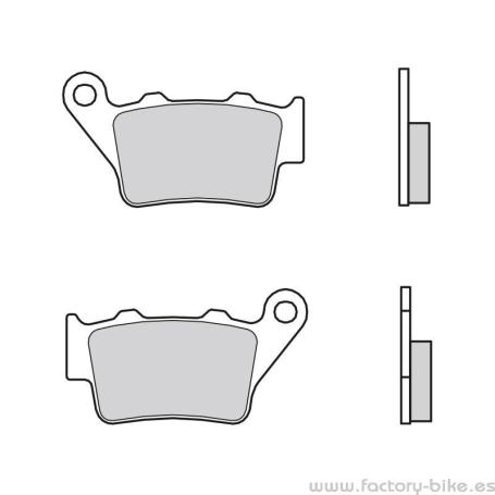 Pastillas de freno BREMBO sinterizadas - 07BB02SP