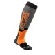 ALPINESTARS CALCETINES MX PLUS 2 COOL GRAY ORANGE - Factory Bike