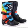 ALPINESTARS TECH 3S YOUTH BLACK / YELLOW FLUO / RED FLUO  2014018 1538