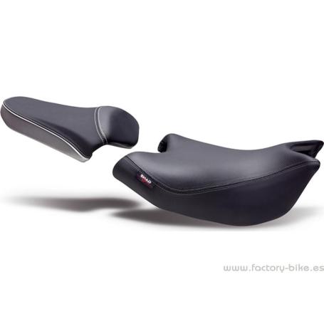 SHAD CONJUNTO ASIENTO HONDA NC700S NEGRO/GRIS SIN LOGO - Factory Bike Pontevedra distribuidor SHAD