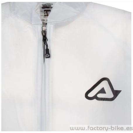 ACERBIS CHAQUETA DE LLUVIA TRANSPARENTE 3.0