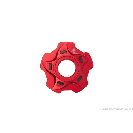 MV AGUSTA CROWN WHEEL FLANGE - RED SPMV9SPFL502R