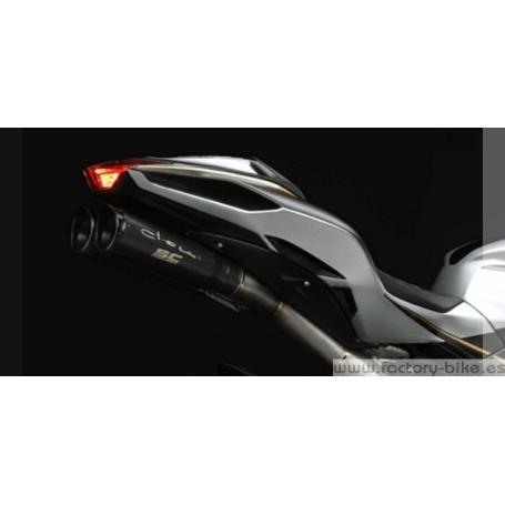 MV AGUSTA TITANIUM EXHAUST SYSTEM SPMV8000C6511