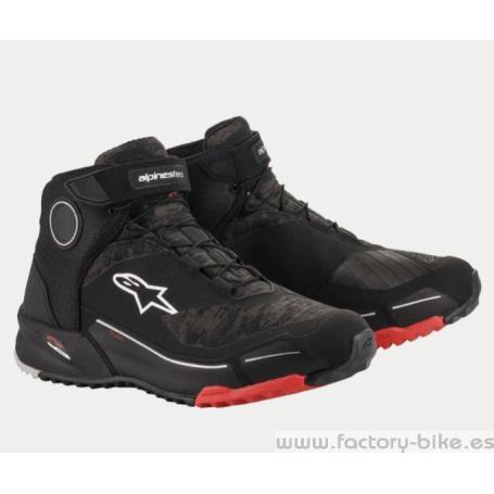 BOTAS ALPINESTARS CR-X DRYSTAR BLACK / CAMO RED al mejor precio!!!!!!