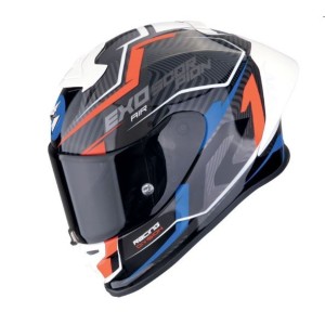 CASCO SCORPION EXO-R1 EVO II COUP Black Red Blue