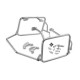 Anclajes para Maletas Husqvarna Norden 901 22-23 Plata - FACTORY BIKE