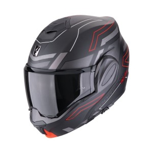 Casco Scorpion EXO-TECH EVO CONQUER Matt Black Red- Factory Bike