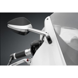 ESPEJO RIZOMA VELOCE SPORT NEGRO PLATA BS205A - FACTORY BIKE
