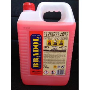 BRADOL ANTICONGELANTE 50% 5l