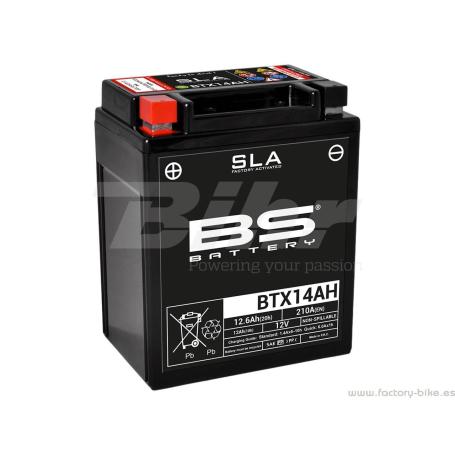 Batería BS Battery SLA MAX BTX14AH (FA)
