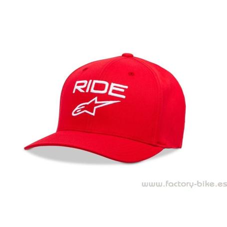 ALPINESTARS RIDE 2.0 HAT RED / WHITE S/M  (1019-81114 3020)