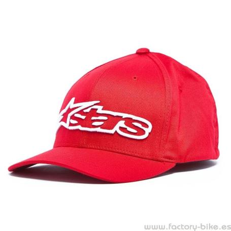 ALPINESTARS BLAZE FLEXFIT HAT RED / WHITE (1039-81005 3020) L/XL