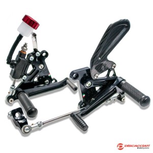 KIT DE ESTRIBERAS DISCACCIATI REGULABLES RACING MV AGUSTA F4 / BRUTALE ANTERIOR 10