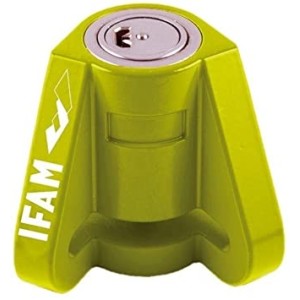 CANDADO DE DISCO FRENO IFAM ROOKIE AMARILLO - Factory Bike