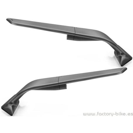 RIZOMA STEALTH MIRROR FOR DUCATI PANIGALE V4 Y V2 THUNDER GREY (BSS040D)