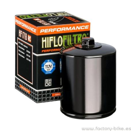 Filtro de Aceite Hiflofiltro Racing HF171BRC (Negro)