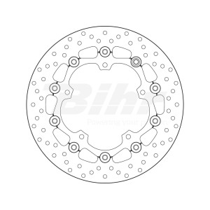 Disco de freno flotante Brembo 78B40849 - Factory Bike