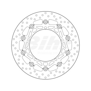 Disco de freno flotante Brembo 78B40872 - Factory Bike