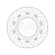 Disco de freno flotante Brembo 78B40872 - Factory Bike