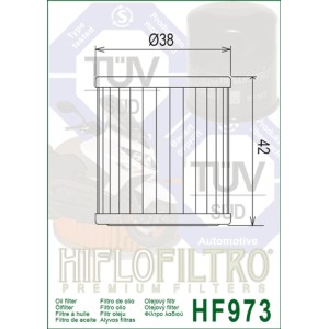 Filtro de aceite Hiflofiltro HF973