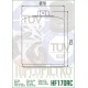 Filtro de aceite Hiflofiltro HF170CRC